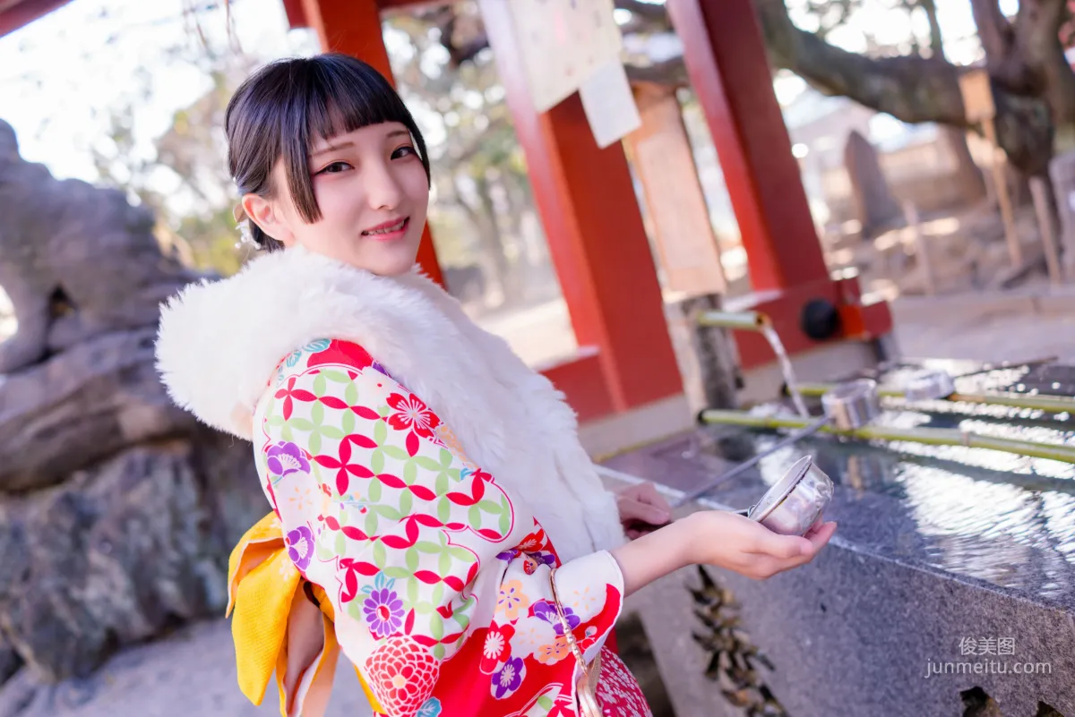 COSER小丁《和服+猫女女仆》 [Fantasy Factory] 写真集2