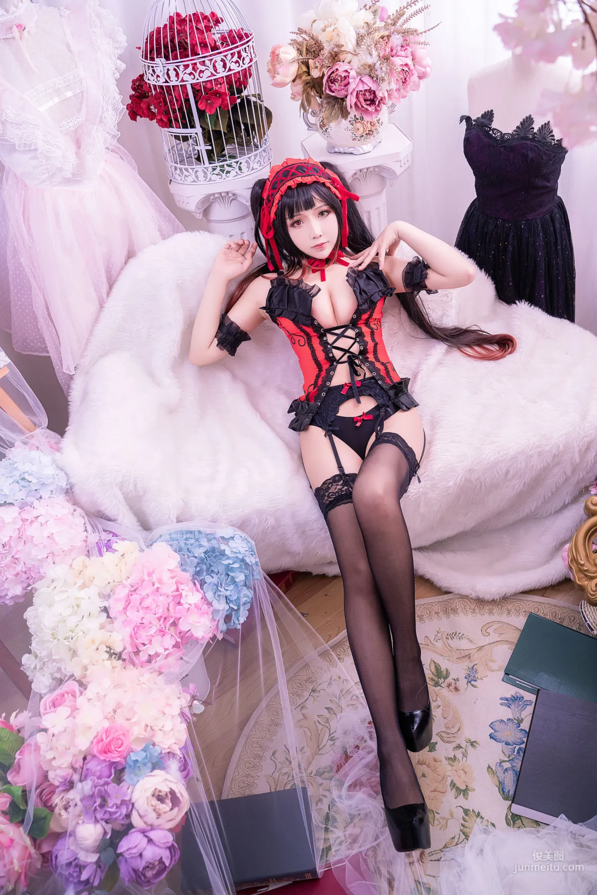 抱走莫子aa《狂三 黑色蕾絲》 [COSPLAY美女] 寫真集 3