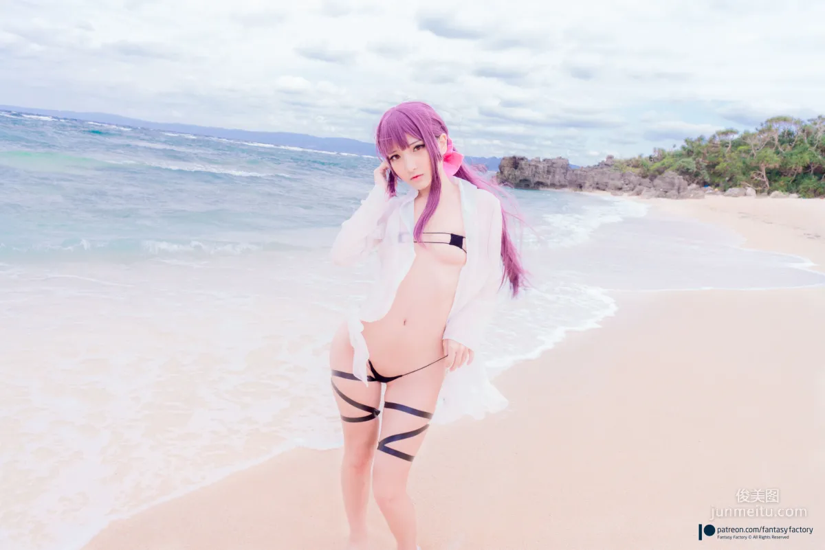 COSER小丁《海滩风情》 [Fantasy Factory] 写真集29