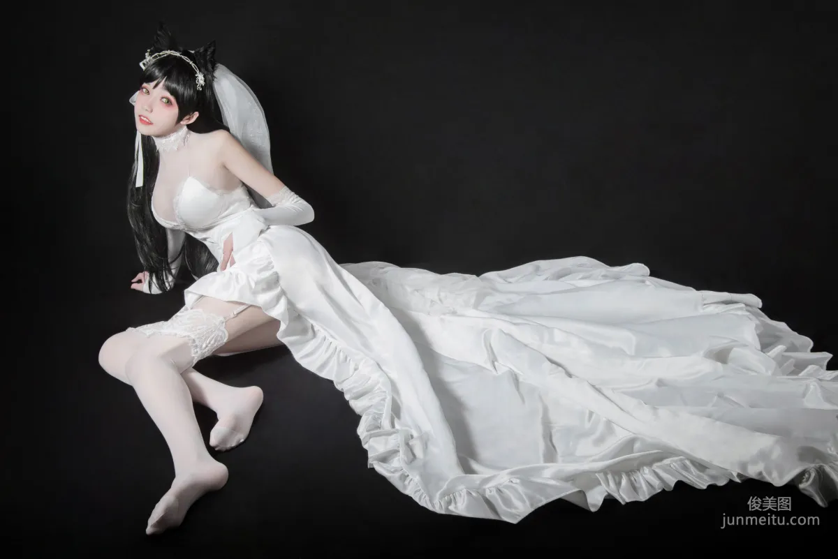 小妖精你的負卿《愛宕花嫁》 [COSPLAY福利] 寫真集 9