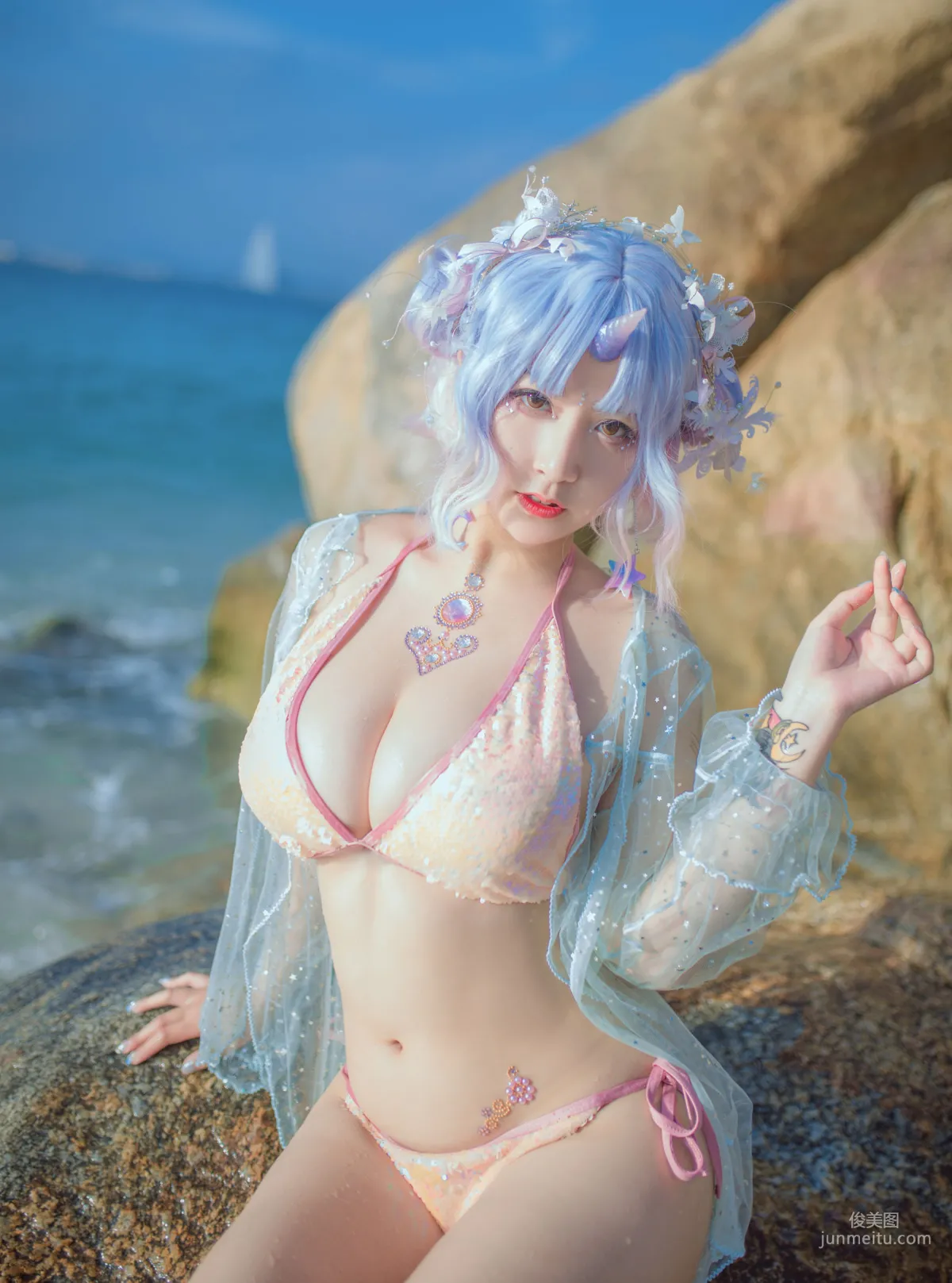 巨乳貓九醬Sakura《獸の物語》 寫真集 17