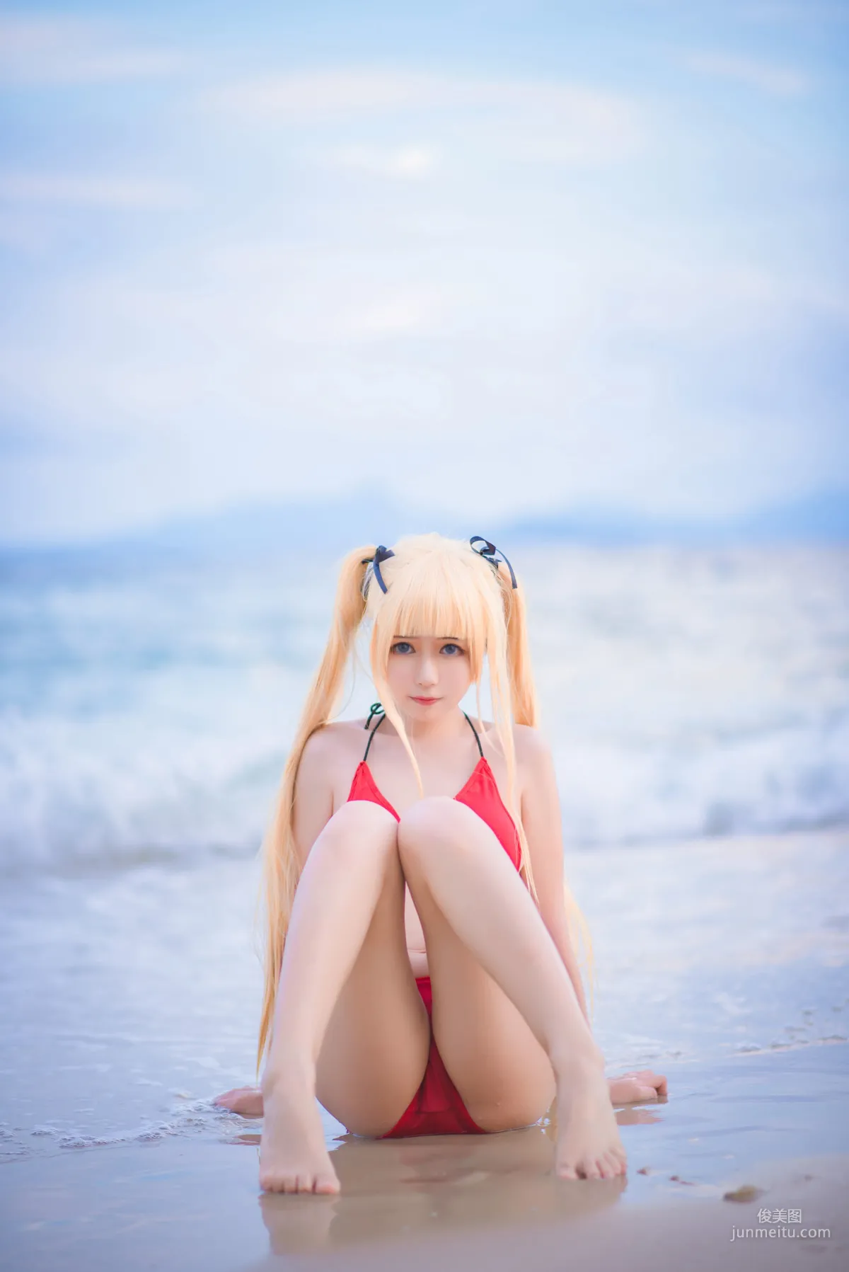 白金Saki《水着》 [性感COSPLAY福利] 寫真集 22