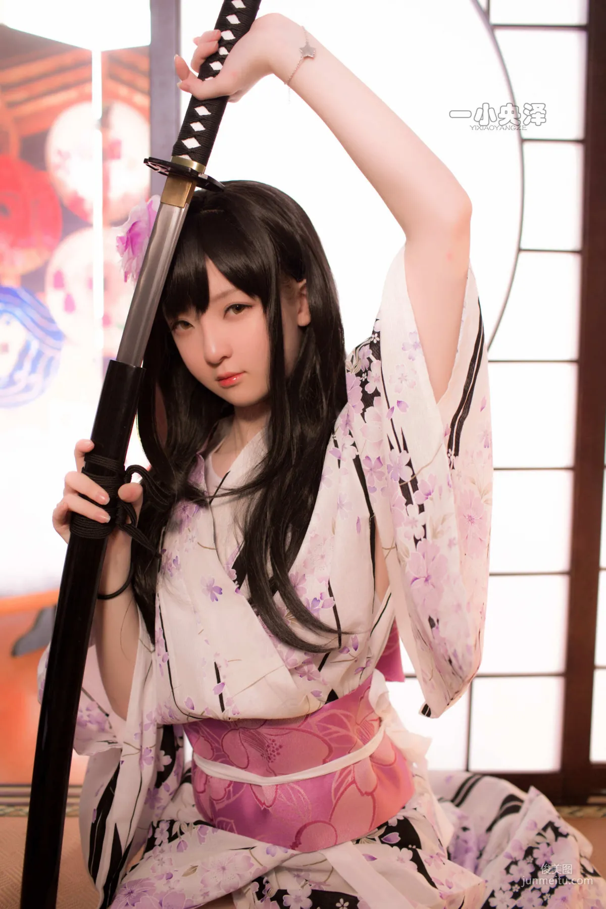 一小央澤 《和服短襪》 [COSPLAY美女] 寫真集 15