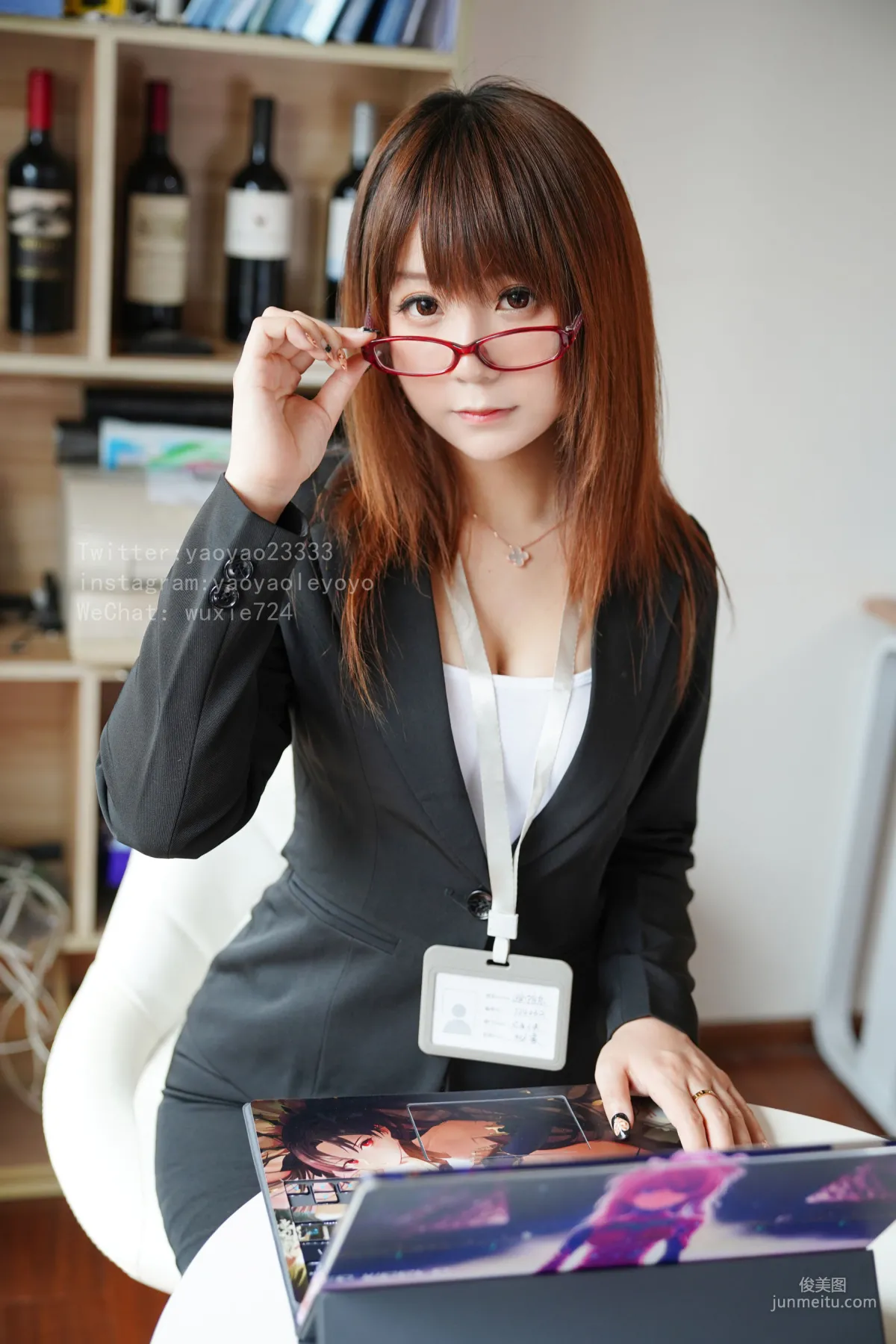 搖搖樂yoyo《小秘書絲》 [COSPLAY美女] 寫真集 50