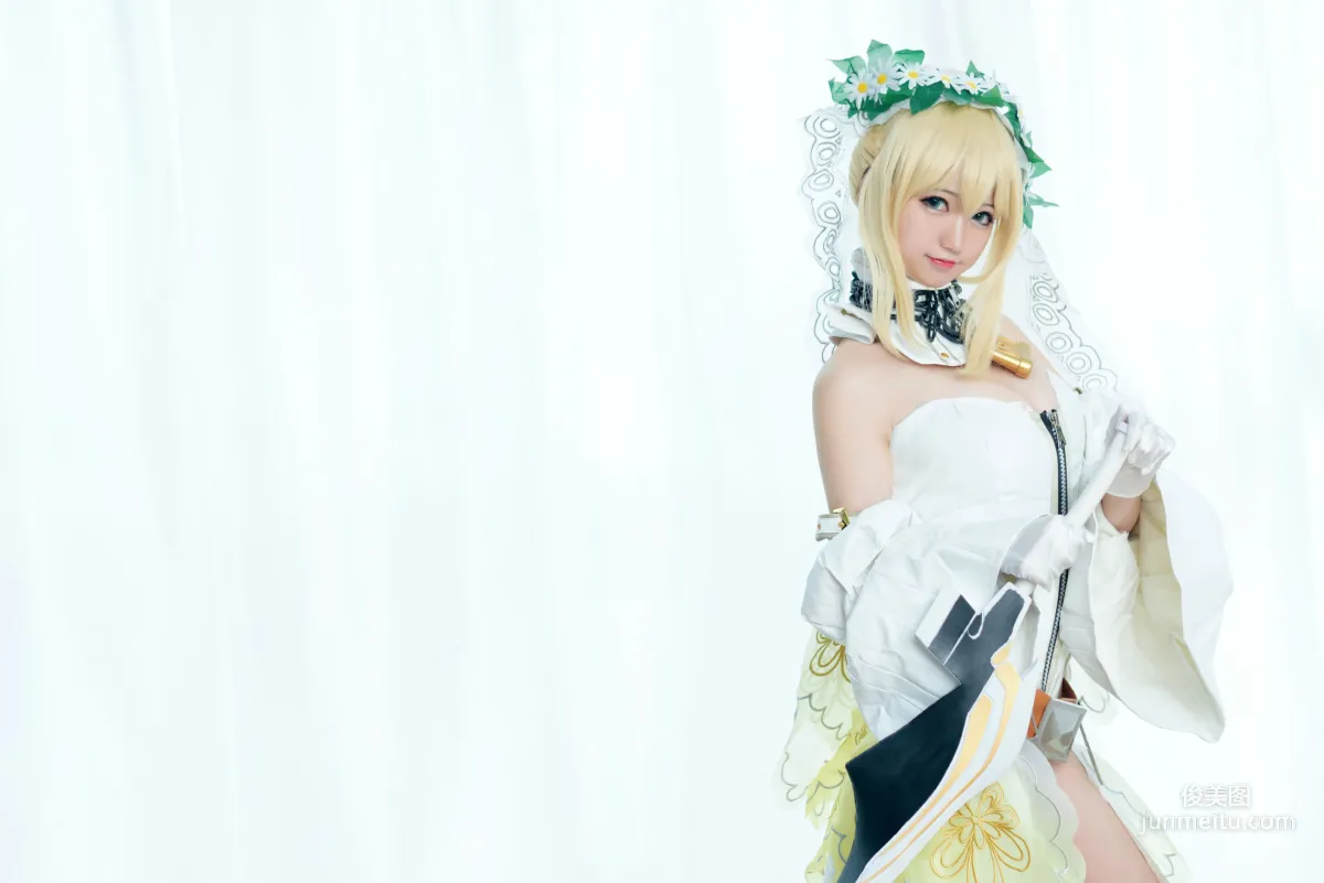 Nagesa魔物女《白衣騎士》 [COSPLAY美女] 寫真集 30