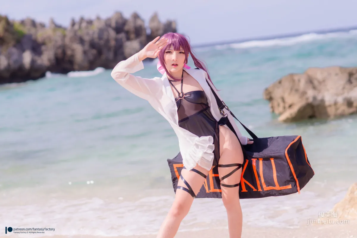 COSER小丁《海滩风情》 [Fantasy Factory] 写真集4