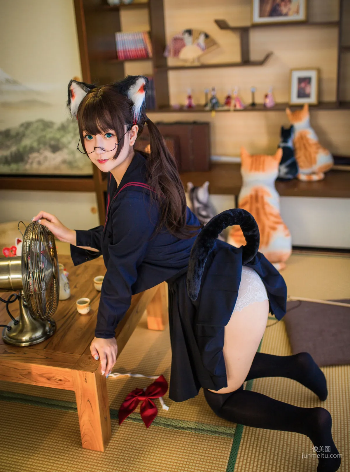 巨乳貓九醬Sakura《獸の物語》 寫真集 53