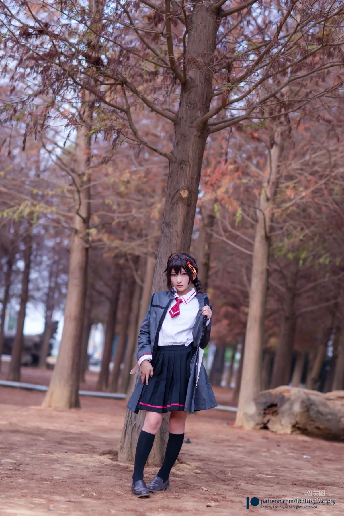 COSER小丁《和服+猫女女仆》 [Fantasy Factory] 写真集60