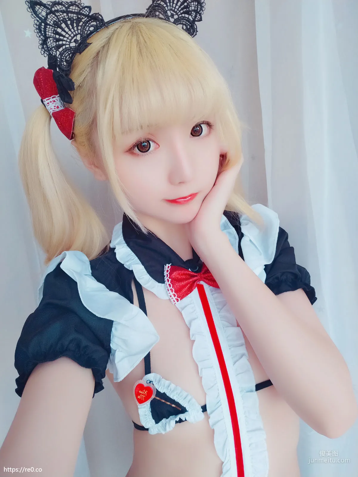 星之遲遲《元氣女仆包》 [福利COSPLAY] 寫真集 48