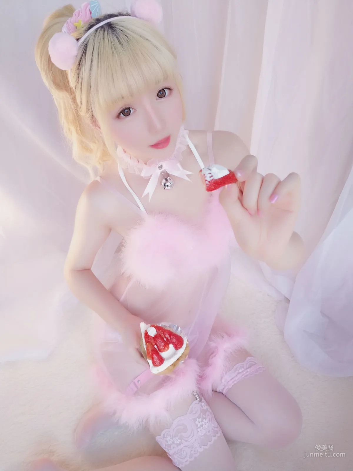 星之遲遲《草莓睡衣包》 [福利COSPLAY] 寫真集 54