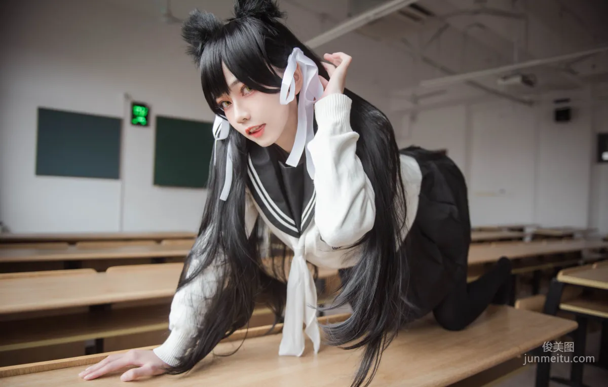 小妖精你的負卿《愛宕制服》 [COSPLAY福利] 寫真集 5