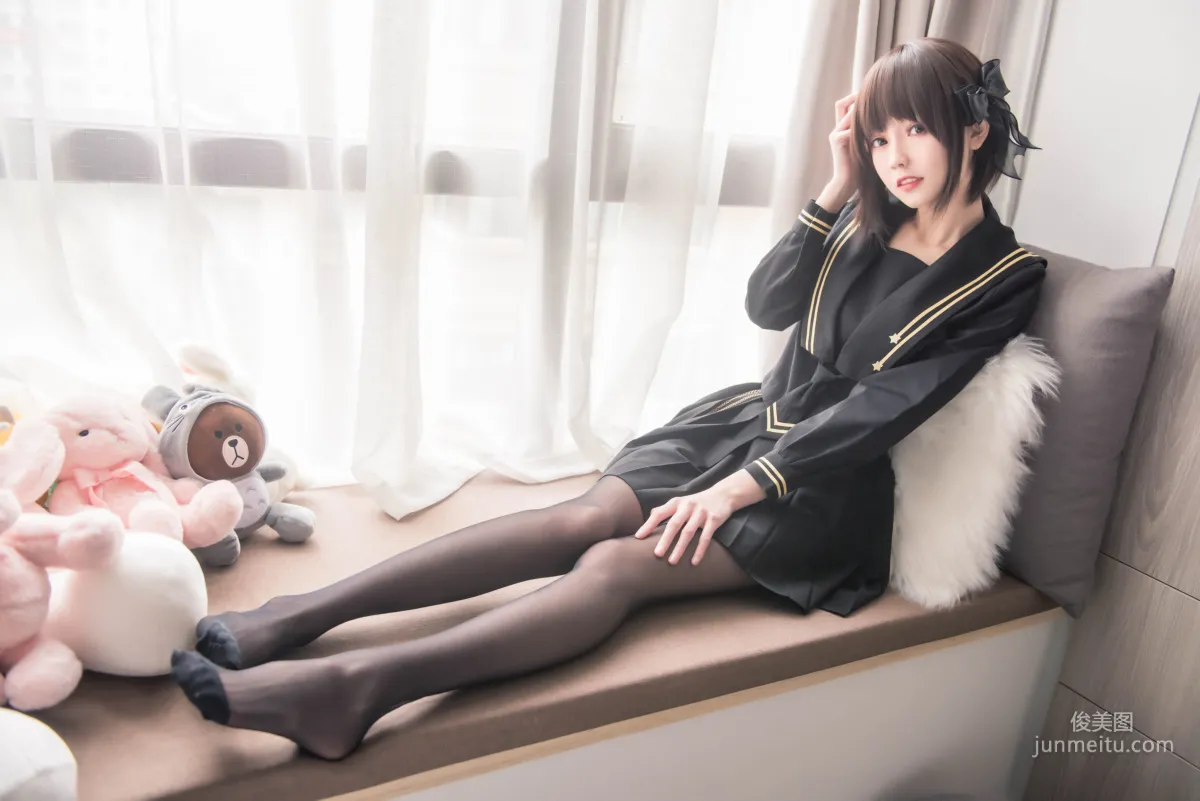 你的負卿《窗台制服》 [COSPLAY福利] 寫真集 5
