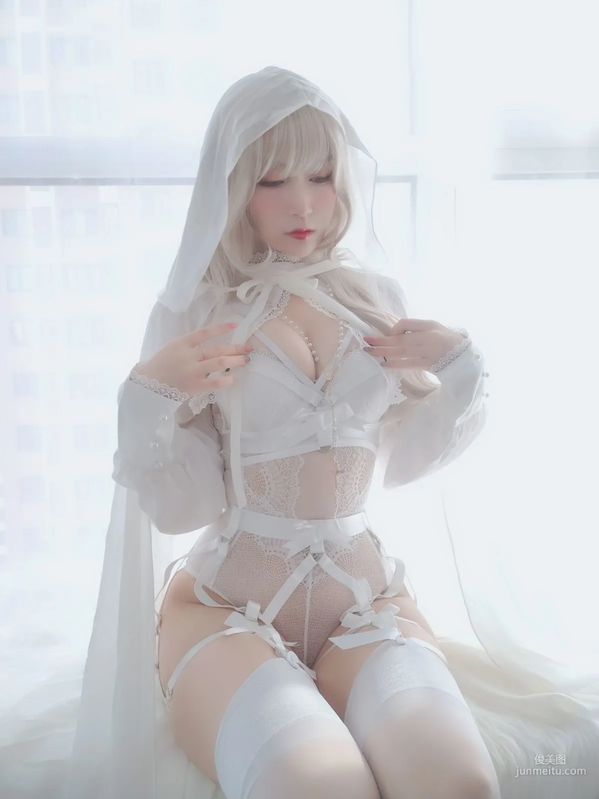 COSER白銀81《純白聖女》 [COSPLAY少女] 寫真集 9