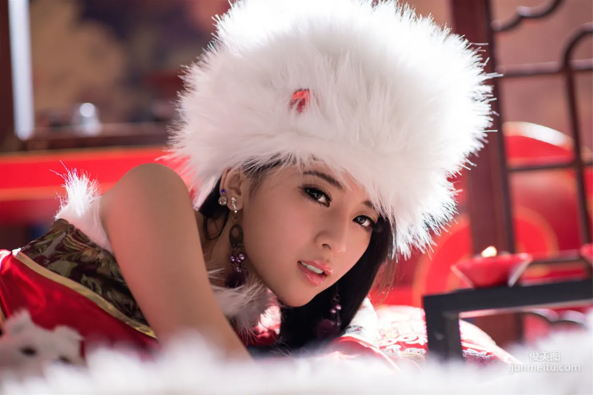 張楚曼《中國風聖誕節琴二棚》 寫真集 24