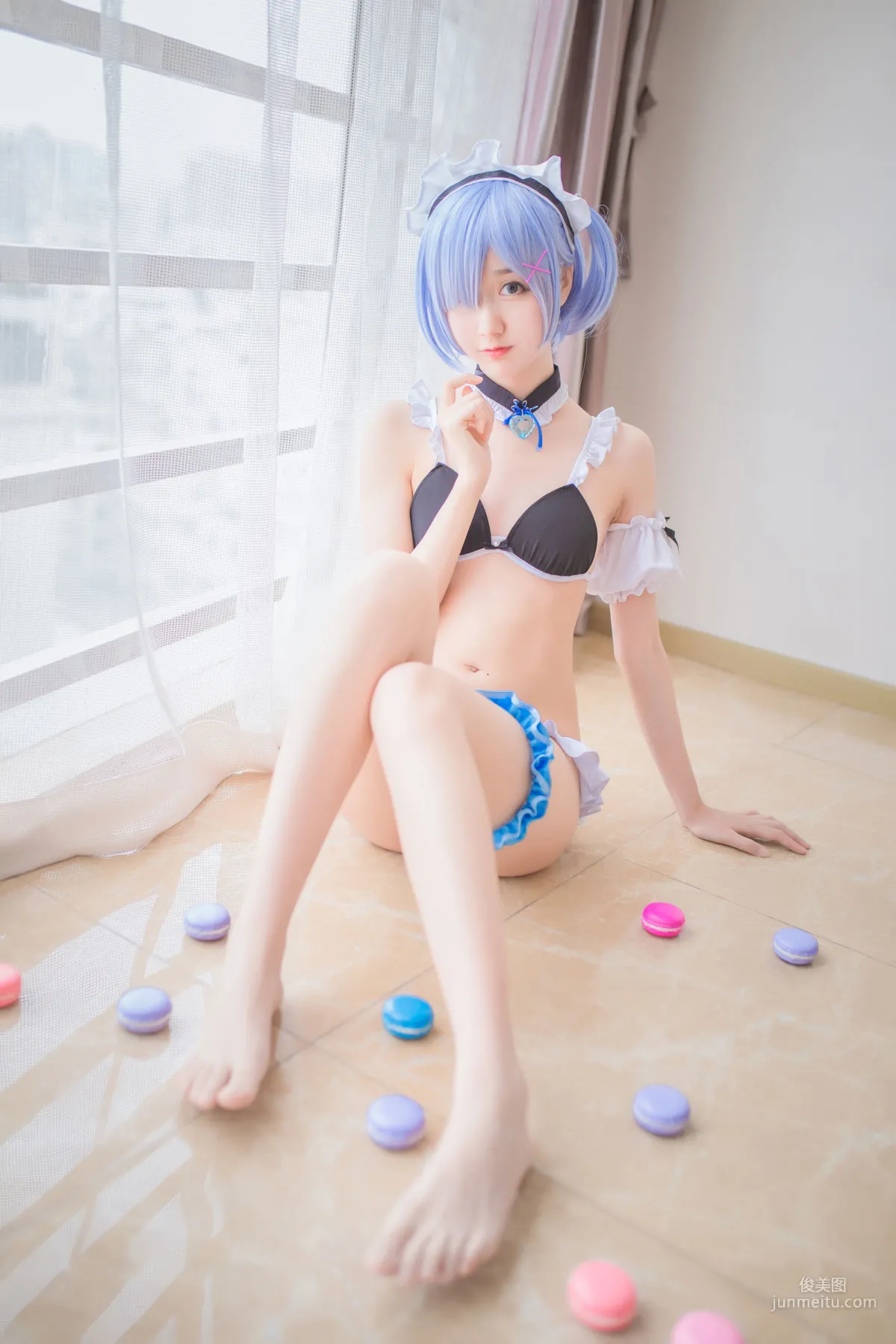 木綿綿OwO《蕾姆泳裝+兔女郎》 [COSER美女] 寫真集 15