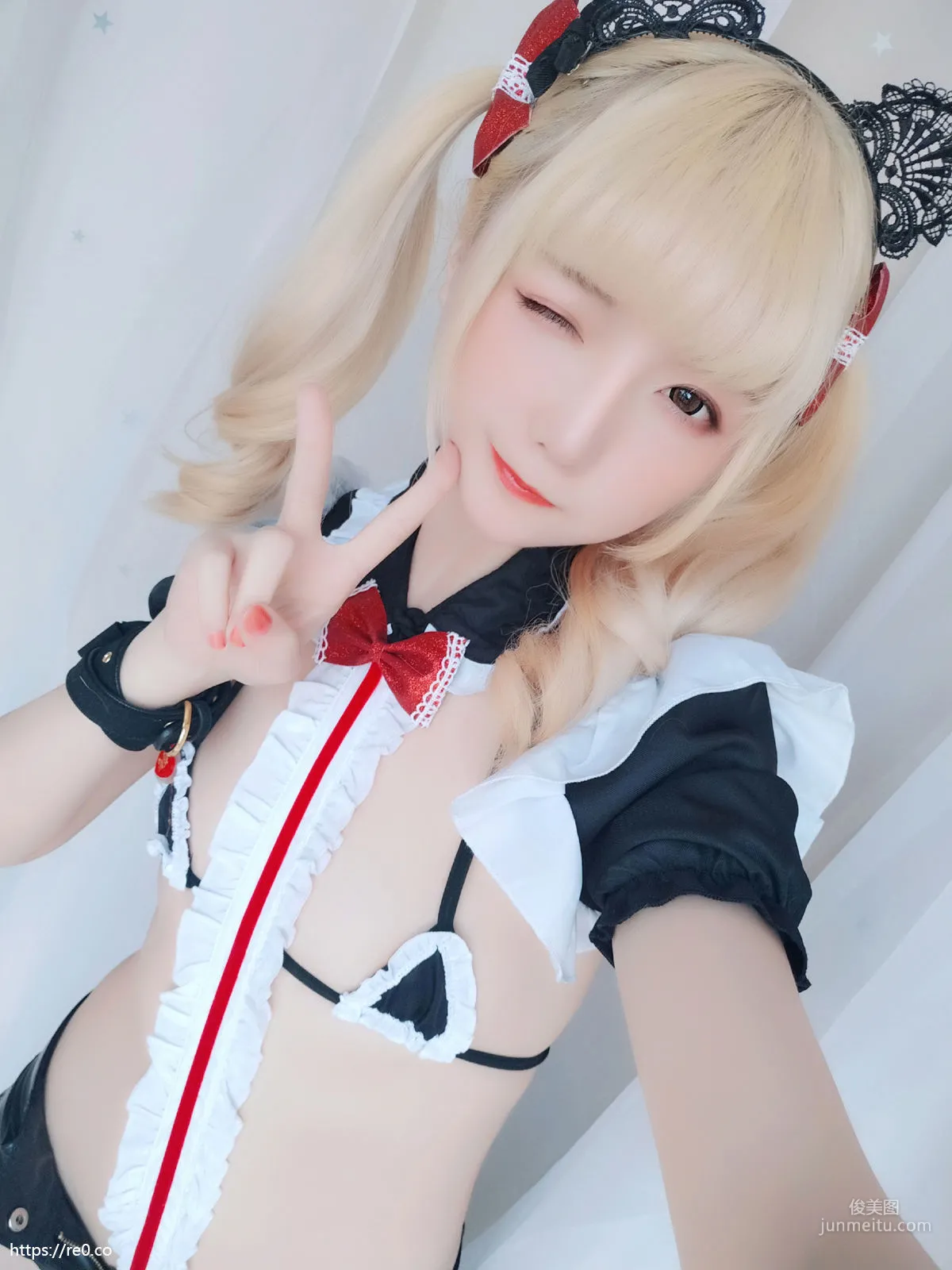 星之遲遲《元氣女仆包》 [福利COSPLAY] 寫真集 46
