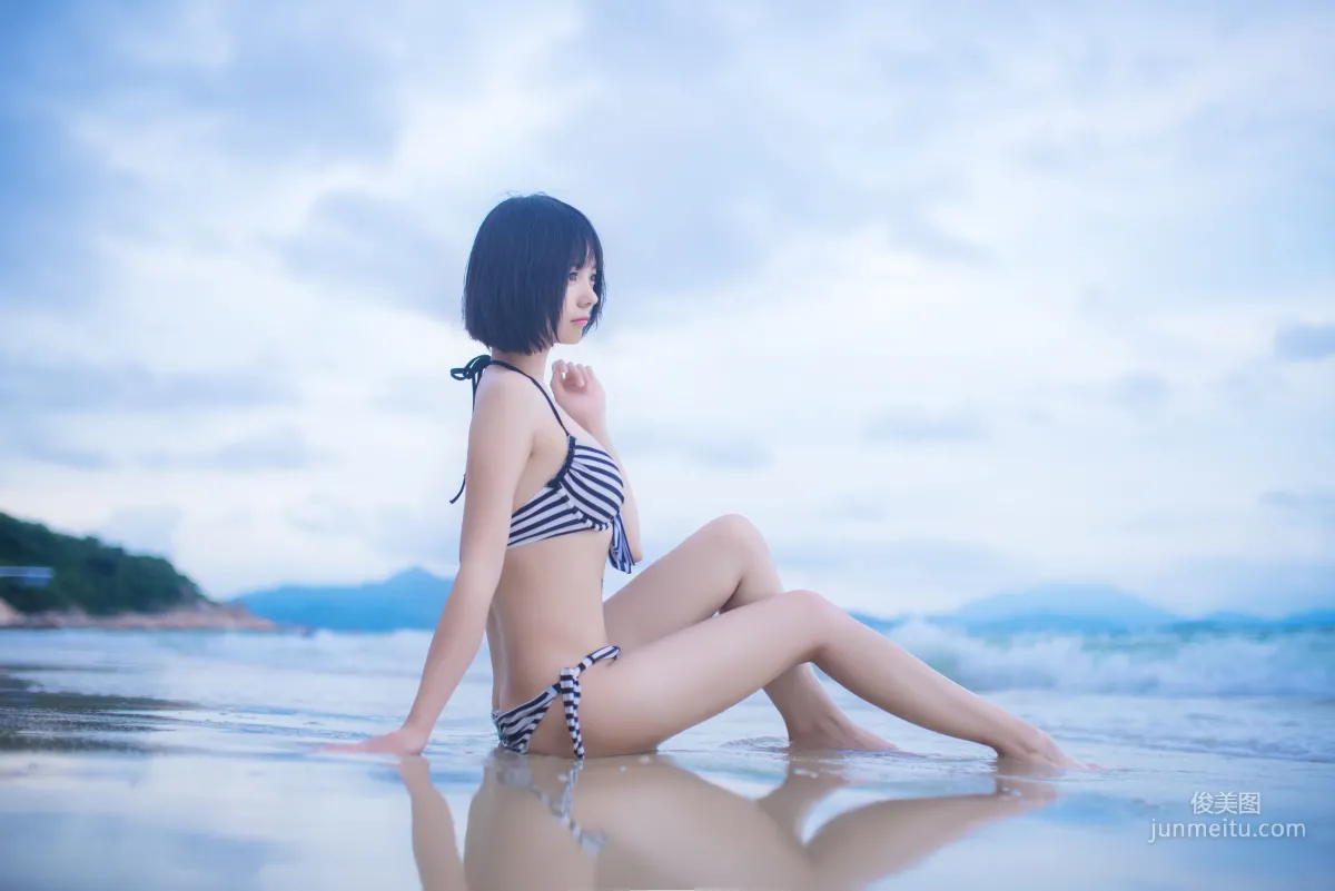 白金Saki《水着》 [性感COSPLAY福利] 寫真集 9