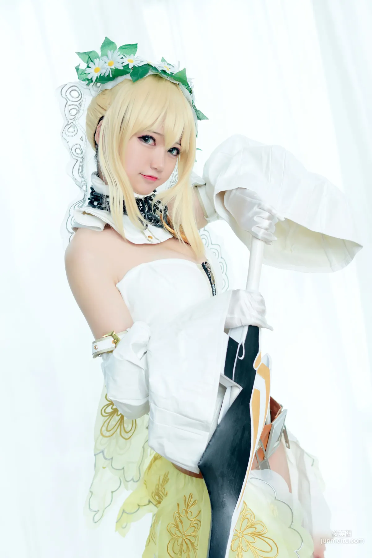 Nagesa魔物女《白衣騎士》 [COSPLAY美女] 寫真集 31