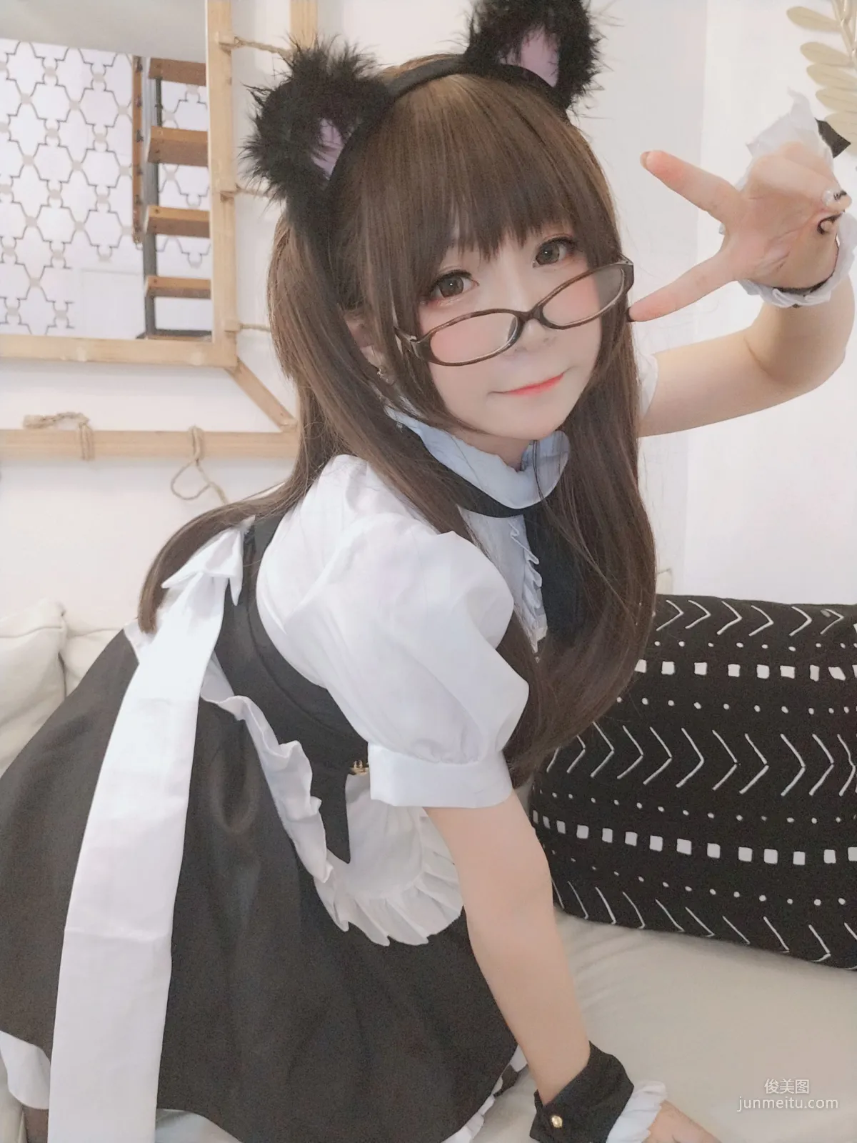 搖搖樂yoyo《黑絲女仆》 [COSPLAY美女] 寫真集 48