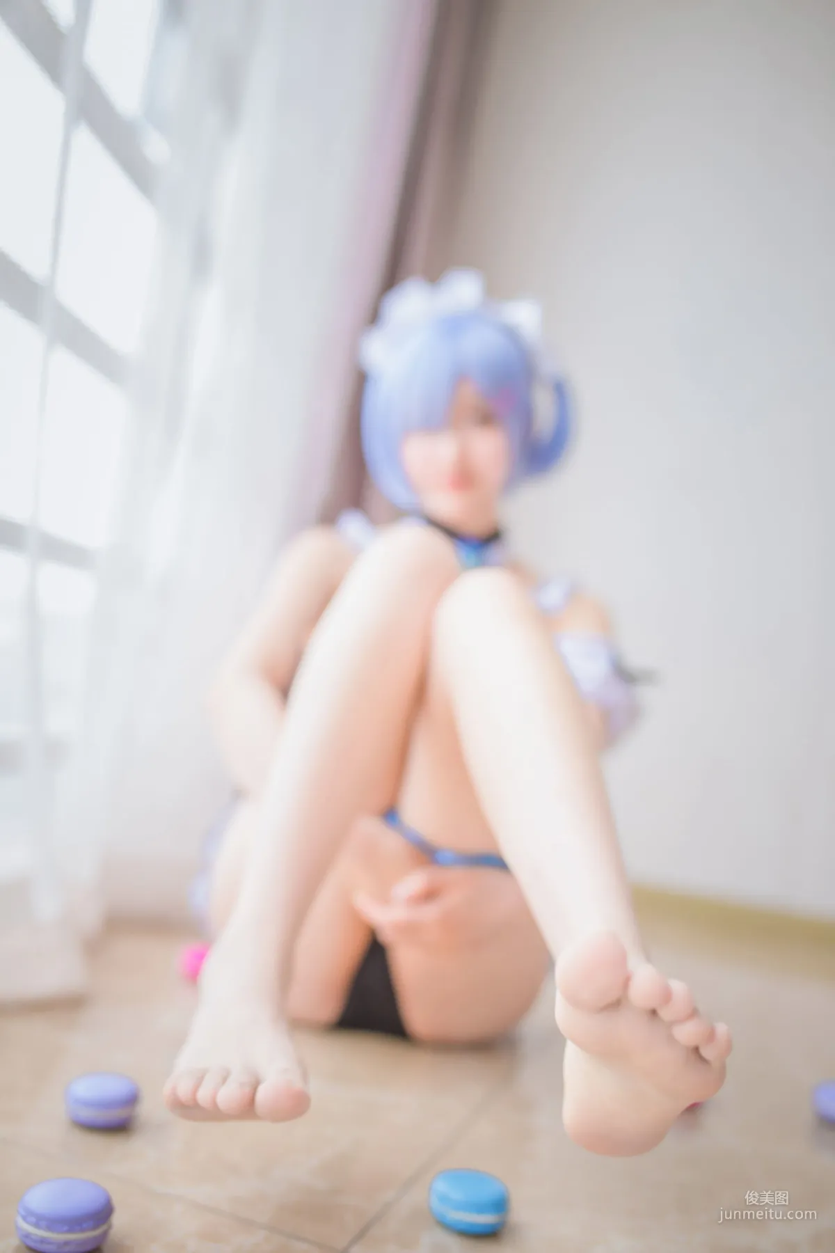 木綿綿OwO《蕾姆泳裝+兔女郎》 [COSER美女] 寫真集 16