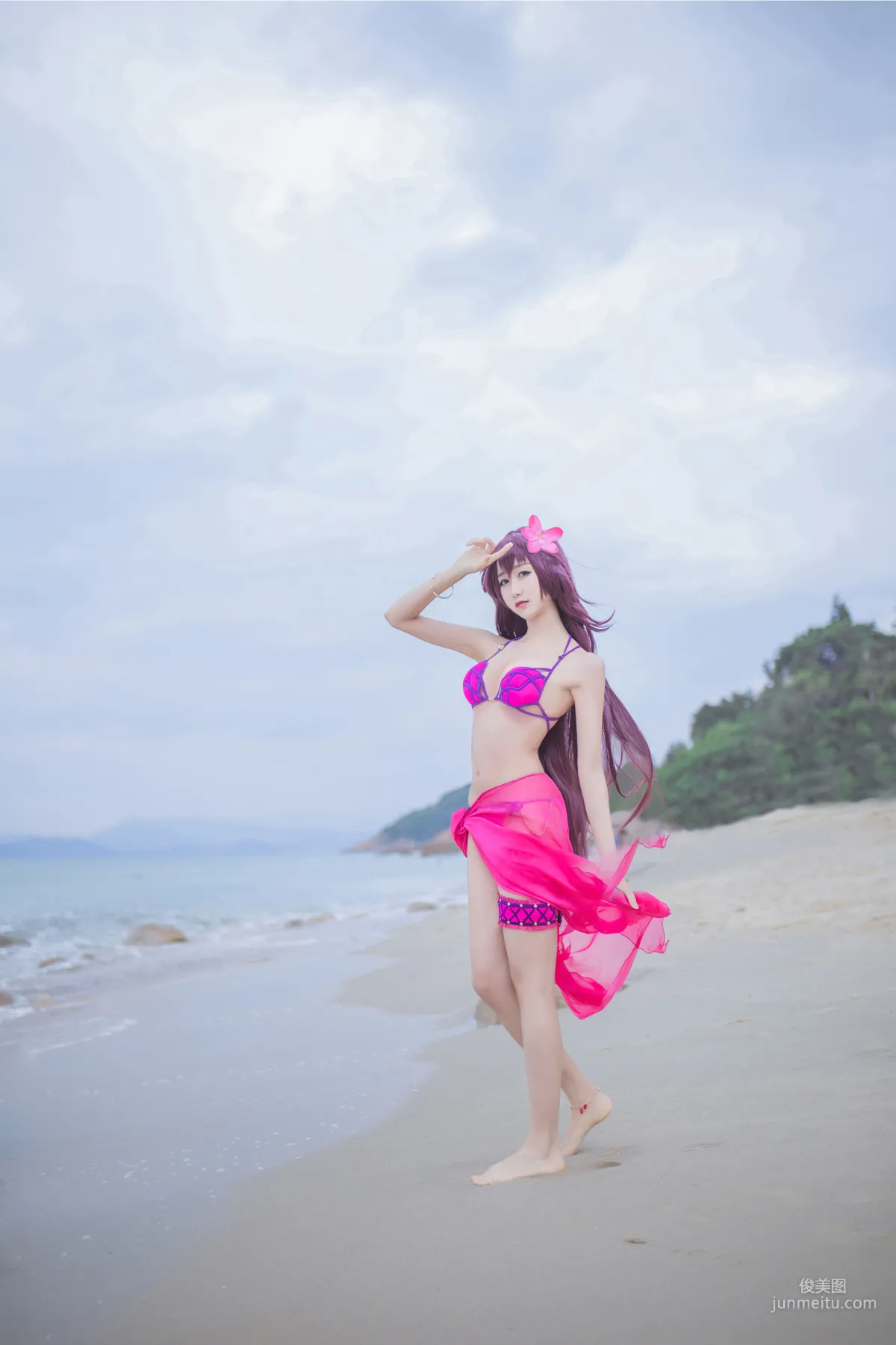 木綿綿OwO《沙灘斯卡哈》 [COSER美女] 寫真集 8