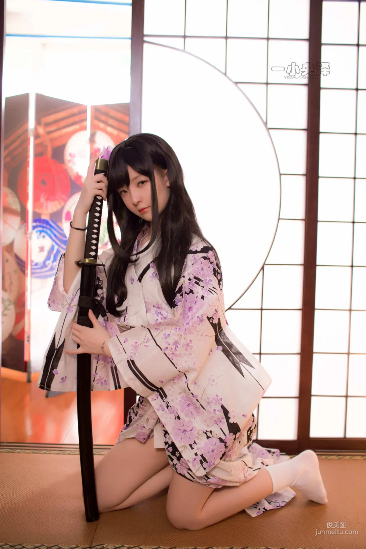 一小央澤 《和服短襪》 [COSPLAY美女] 寫真集 14