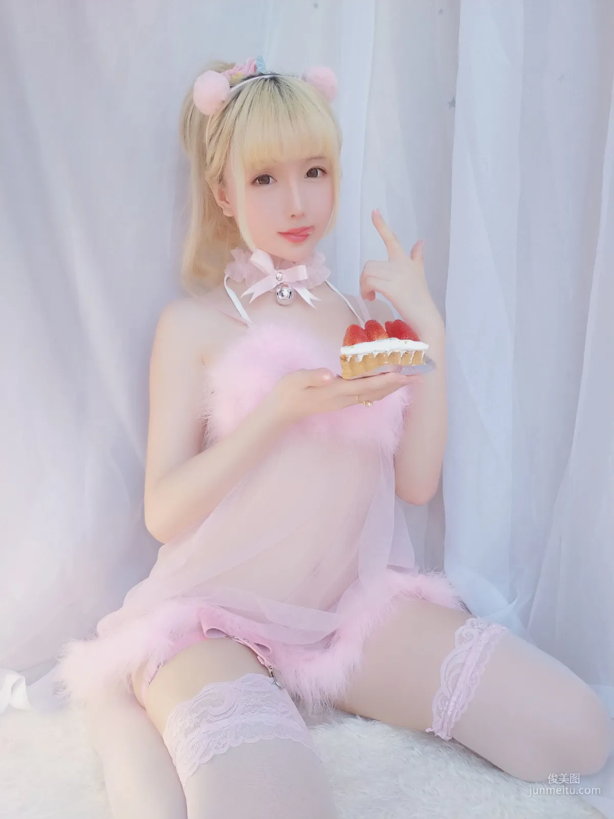 星之遲遲《草莓睡衣包》 [福利COSPLAY] 寫真集 25