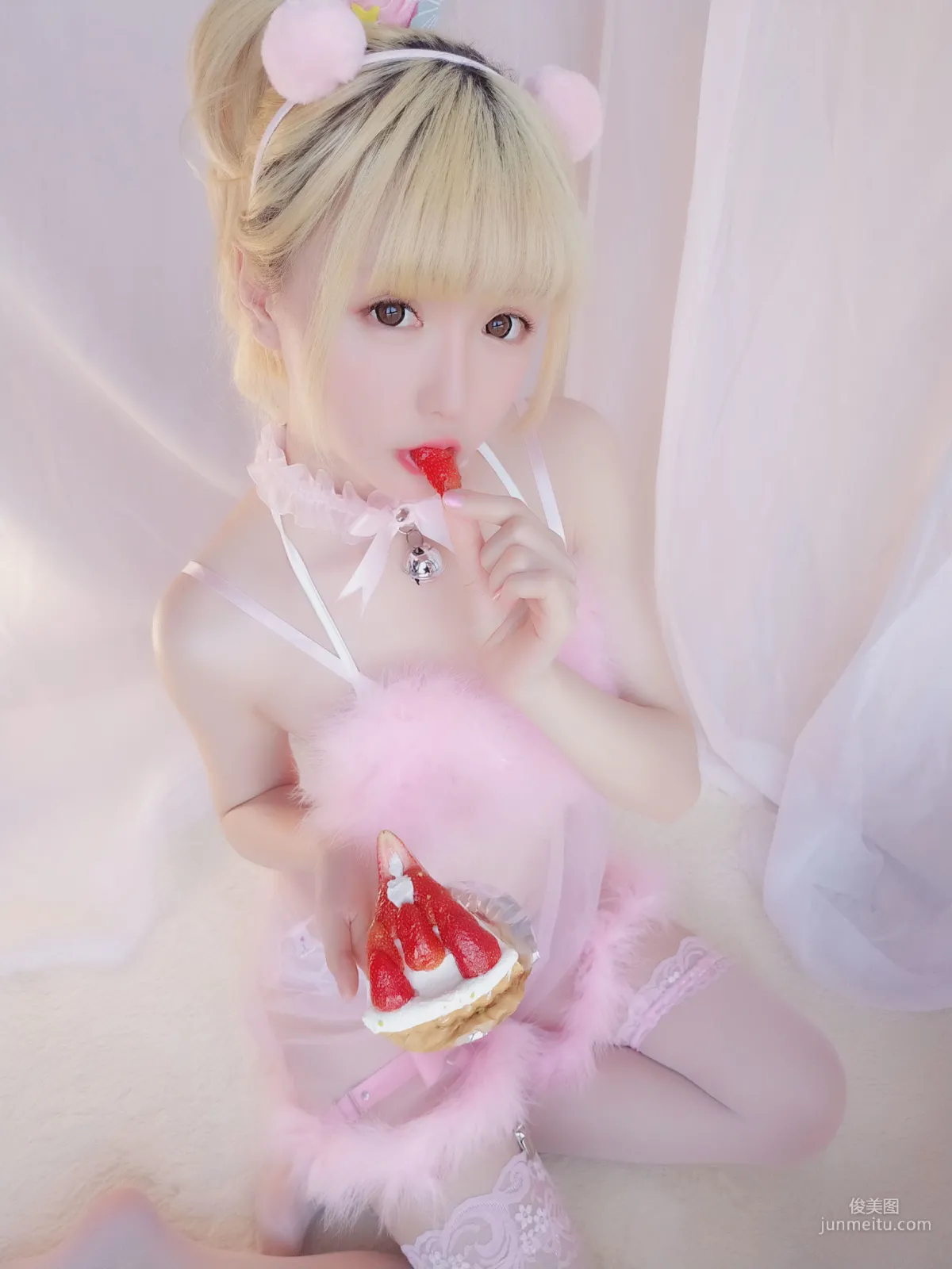 星之遲遲《草莓睡衣包》 [福利COSPLAY] 寫真集 14
