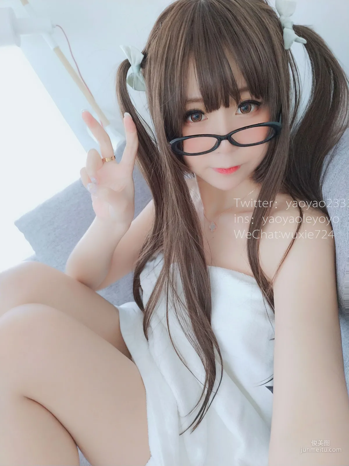 搖搖樂yoyo《浴巾風情》 [COSPLAY福利] 寫真集 9