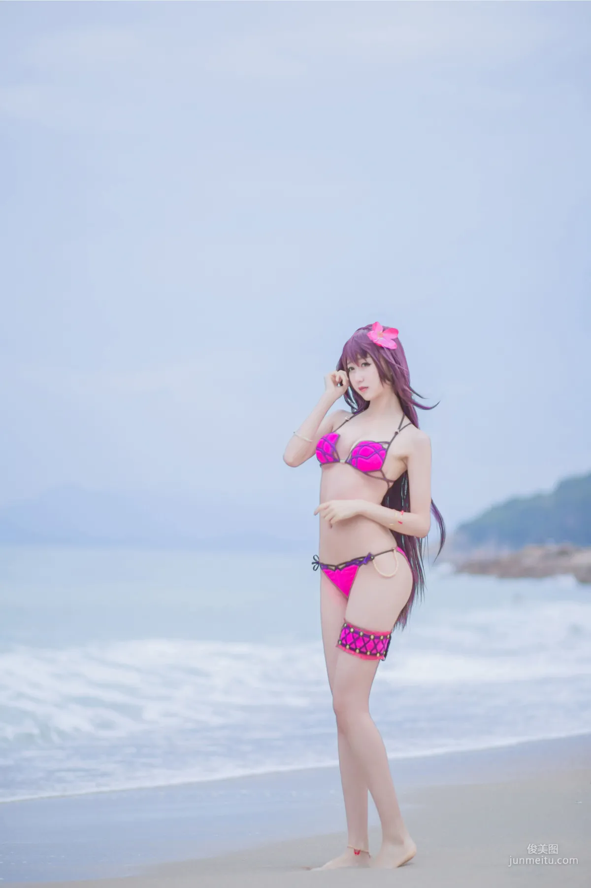 木綿綿OwO《沙灘斯卡哈》 [COSER美女] 寫真集 14
