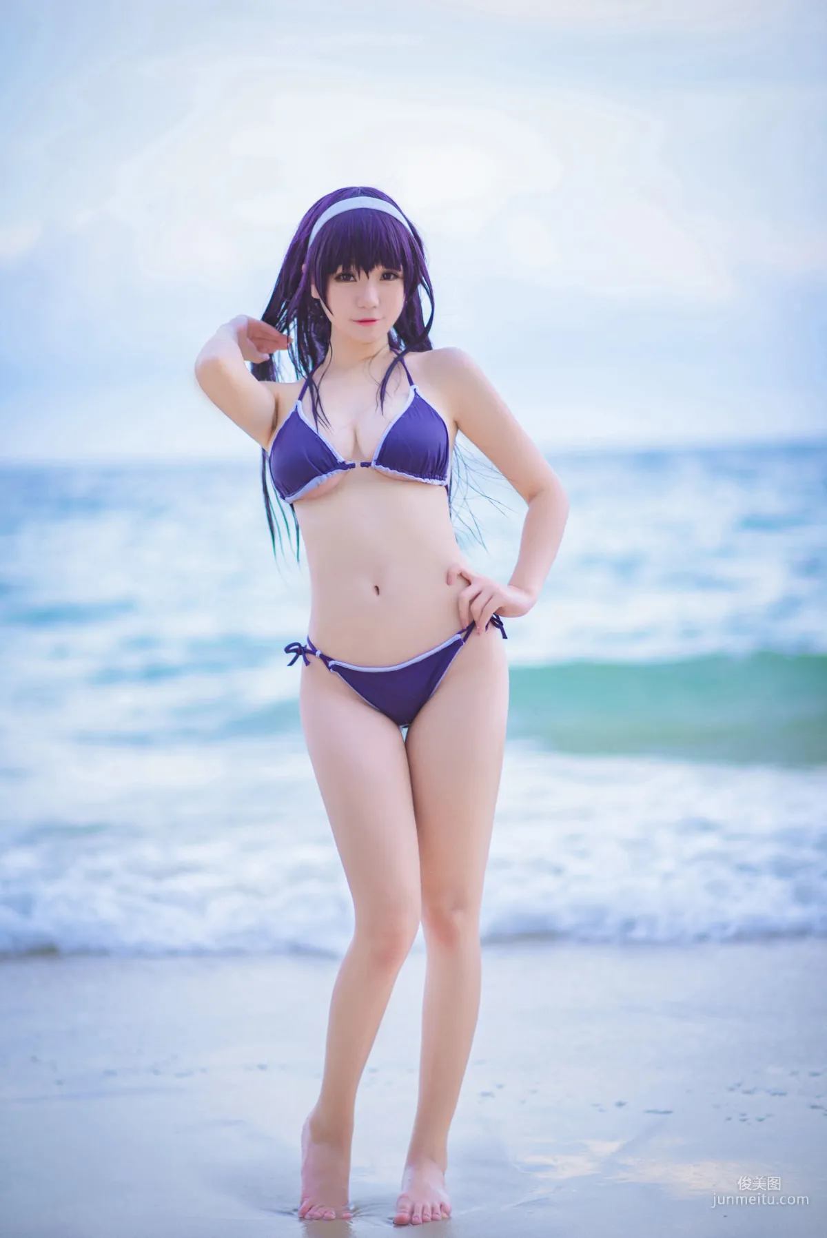 白金Saki《水着》 [性感COSPLAY福利] 寫真集 20