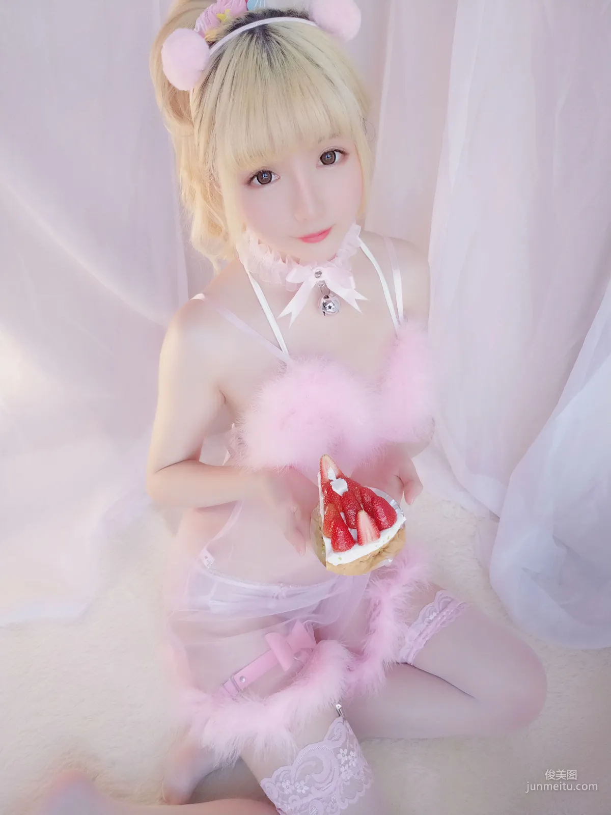 星之遲遲《草莓睡衣包》 [福利COSPLAY] 寫真集 56