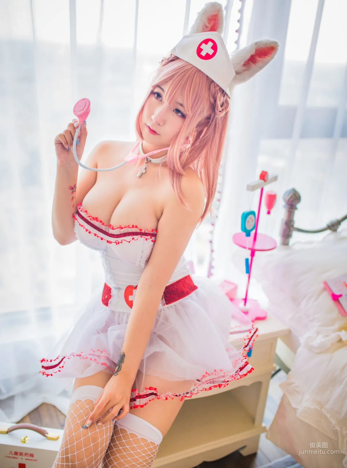 巨乳貓九醬Sakura《獸の物語》 寫真集 45