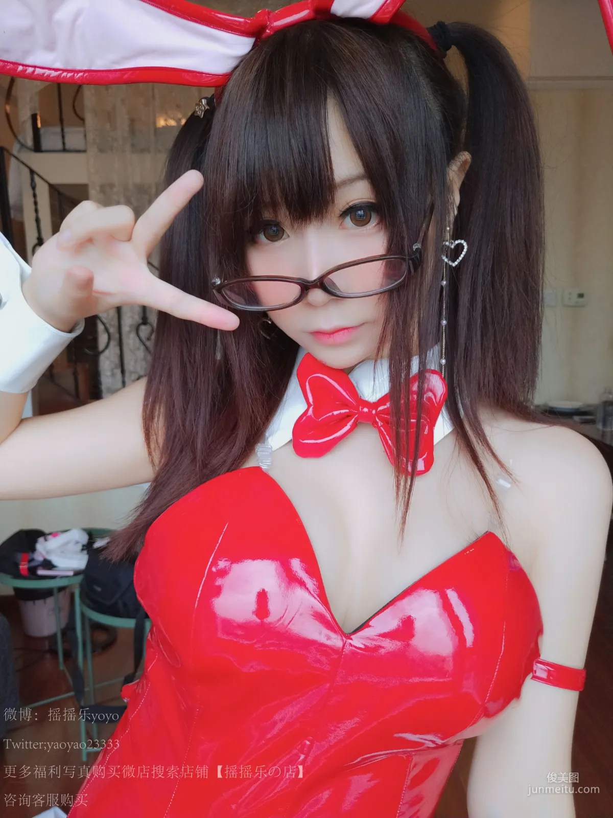搖搖樂yoyo《兔女郎黑網襪》 [COSPLAY美女] 寫真集 68