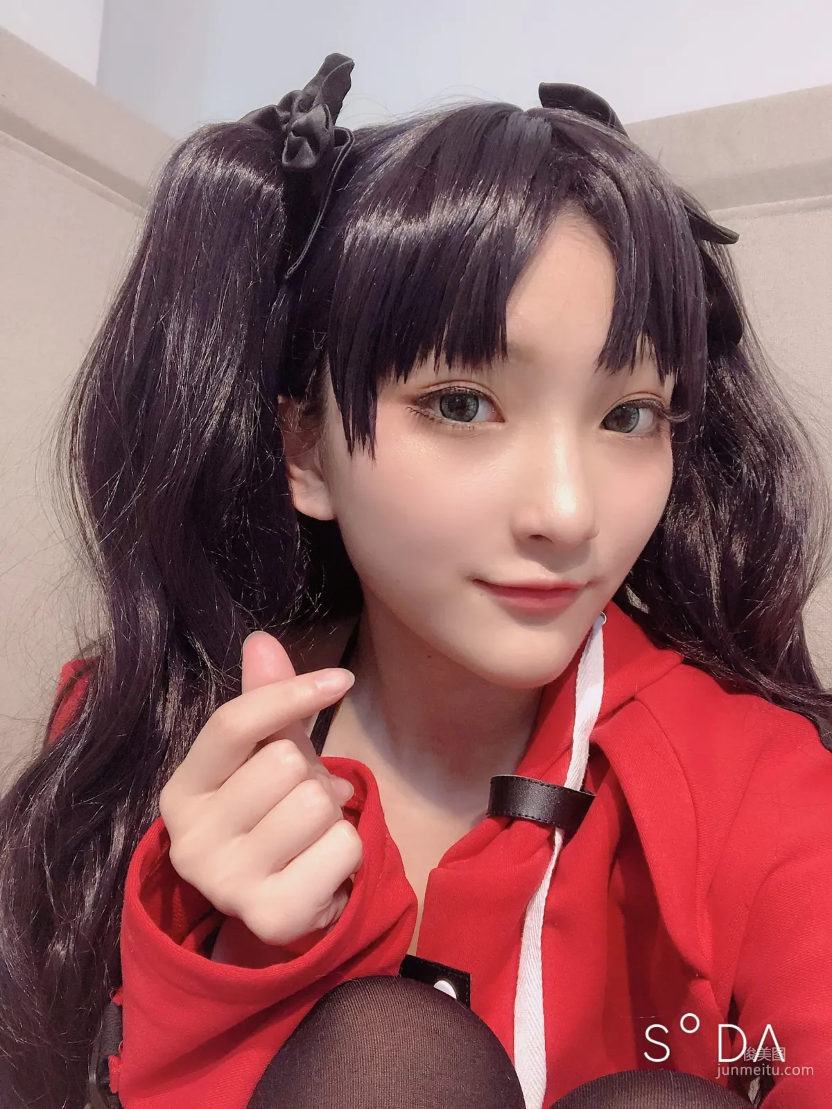 COSER小丁 《单车少女 黑胶 情趣网衫》 [Fantasy Factory] 写真集108