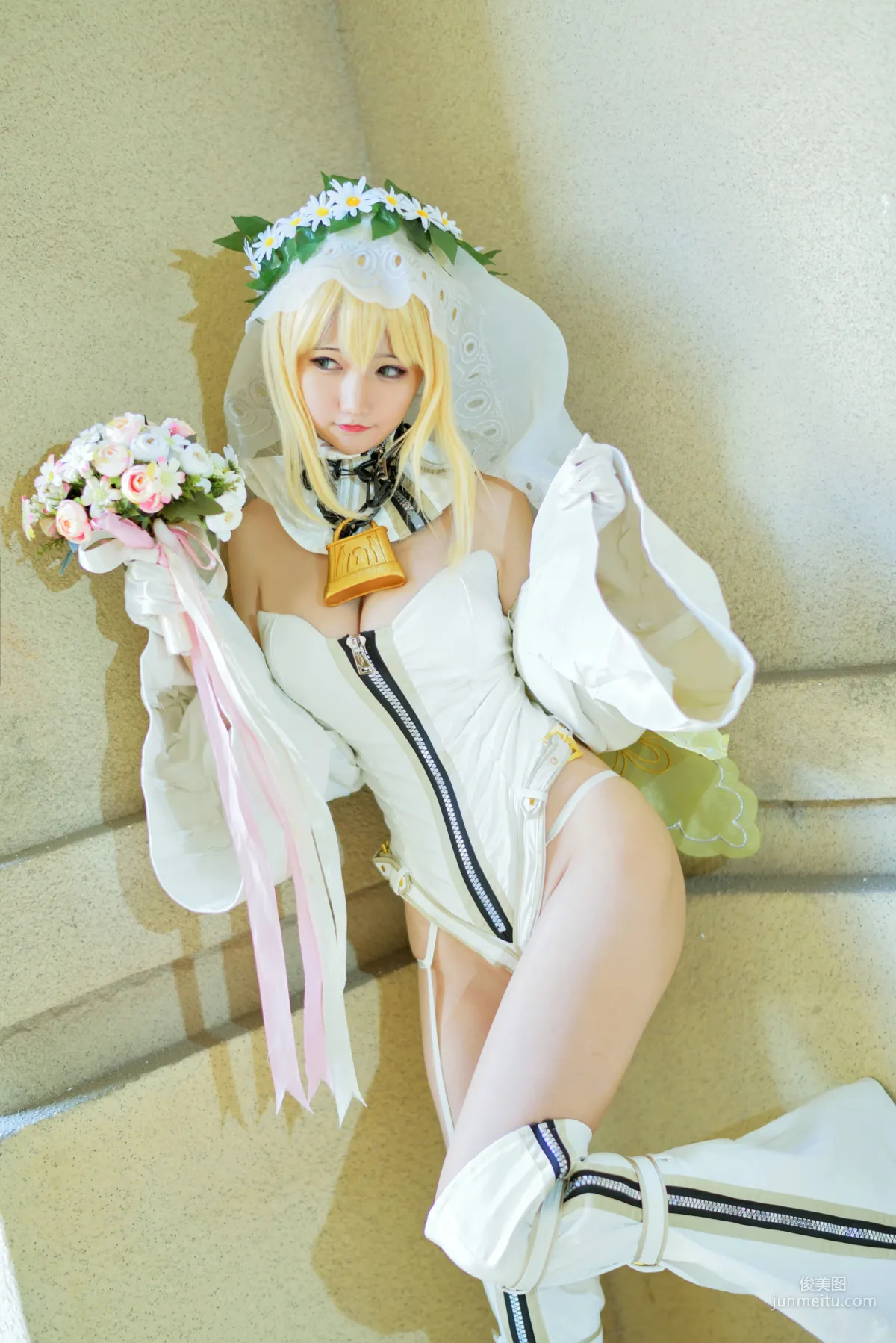 Nagesa魔物女《白衣騎士》 [COSPLAY美女] 寫真集 9