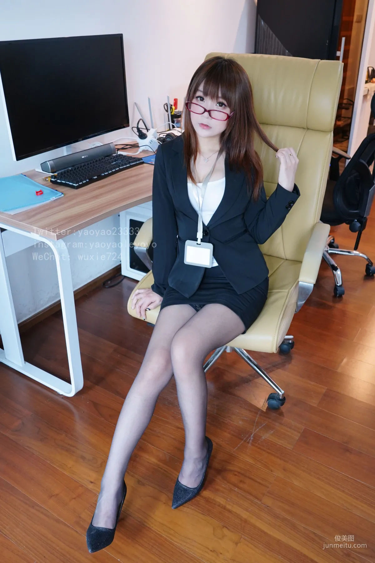 搖搖樂yoyo《小秘書絲》 [COSPLAY美女] 寫真集 6