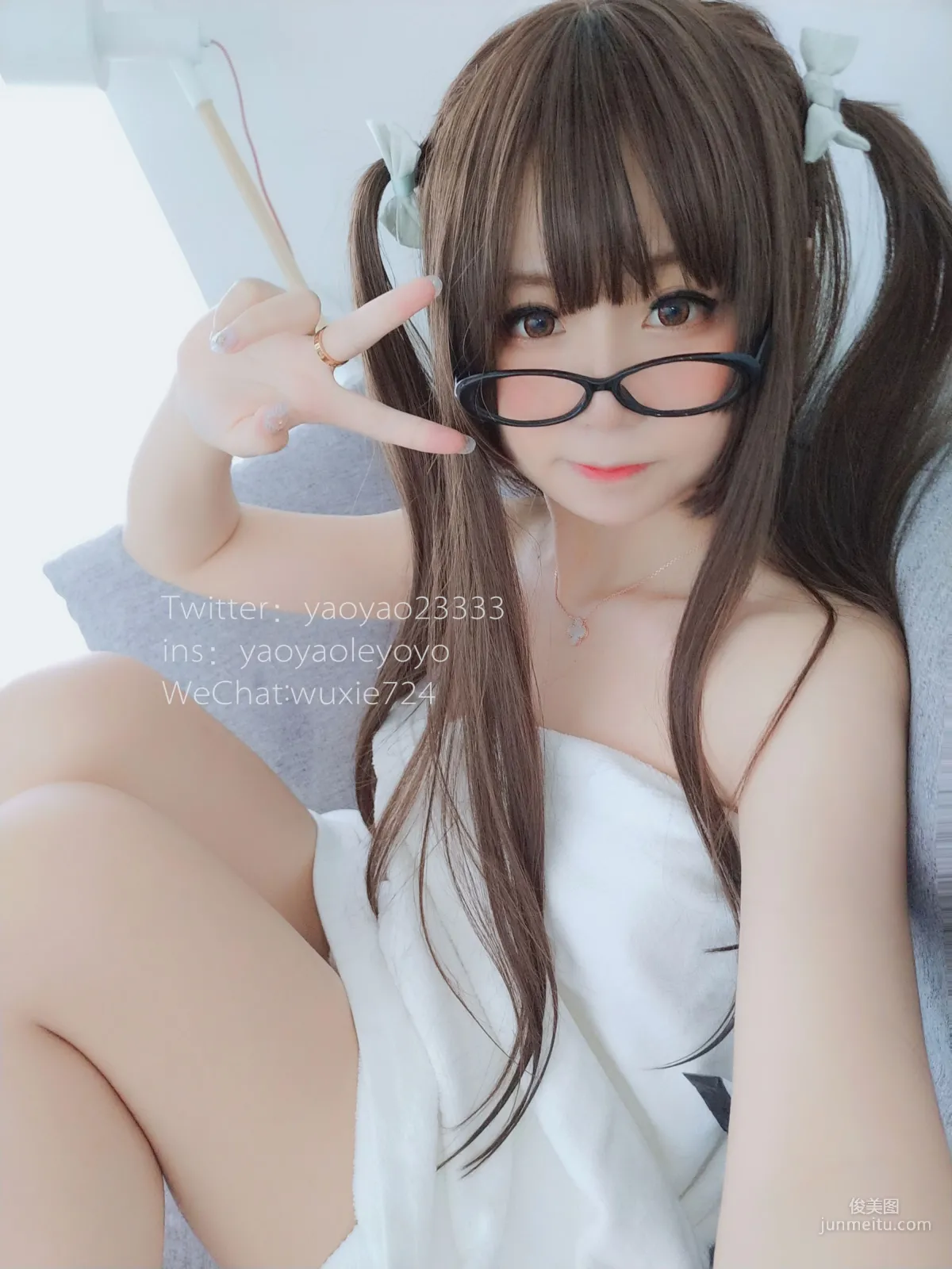 搖搖樂yoyo《浴巾風情》 [COSPLAY福利] 寫真集 11
