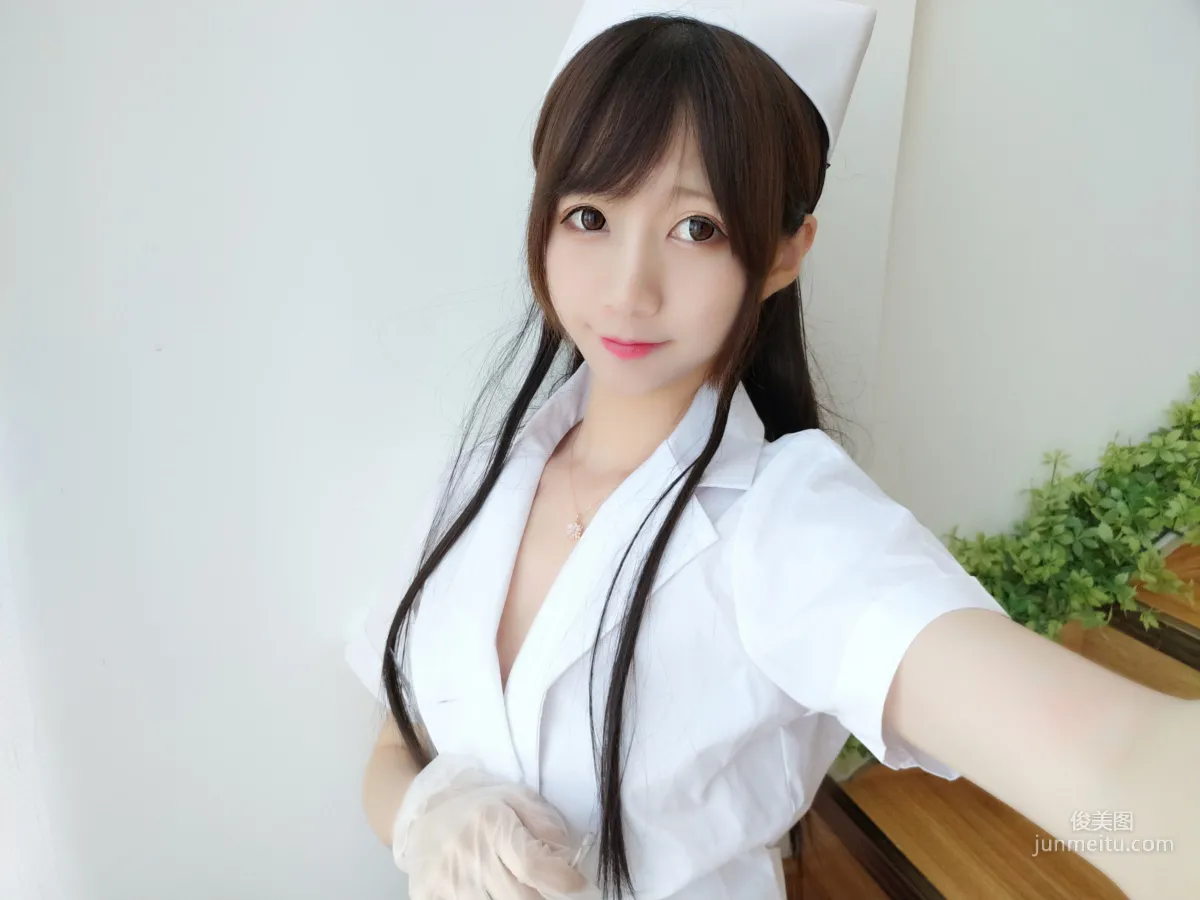 NAGISA魔物喵《自攝系列 白絲護士》 [COSPLAY美女] 寫真集 19
