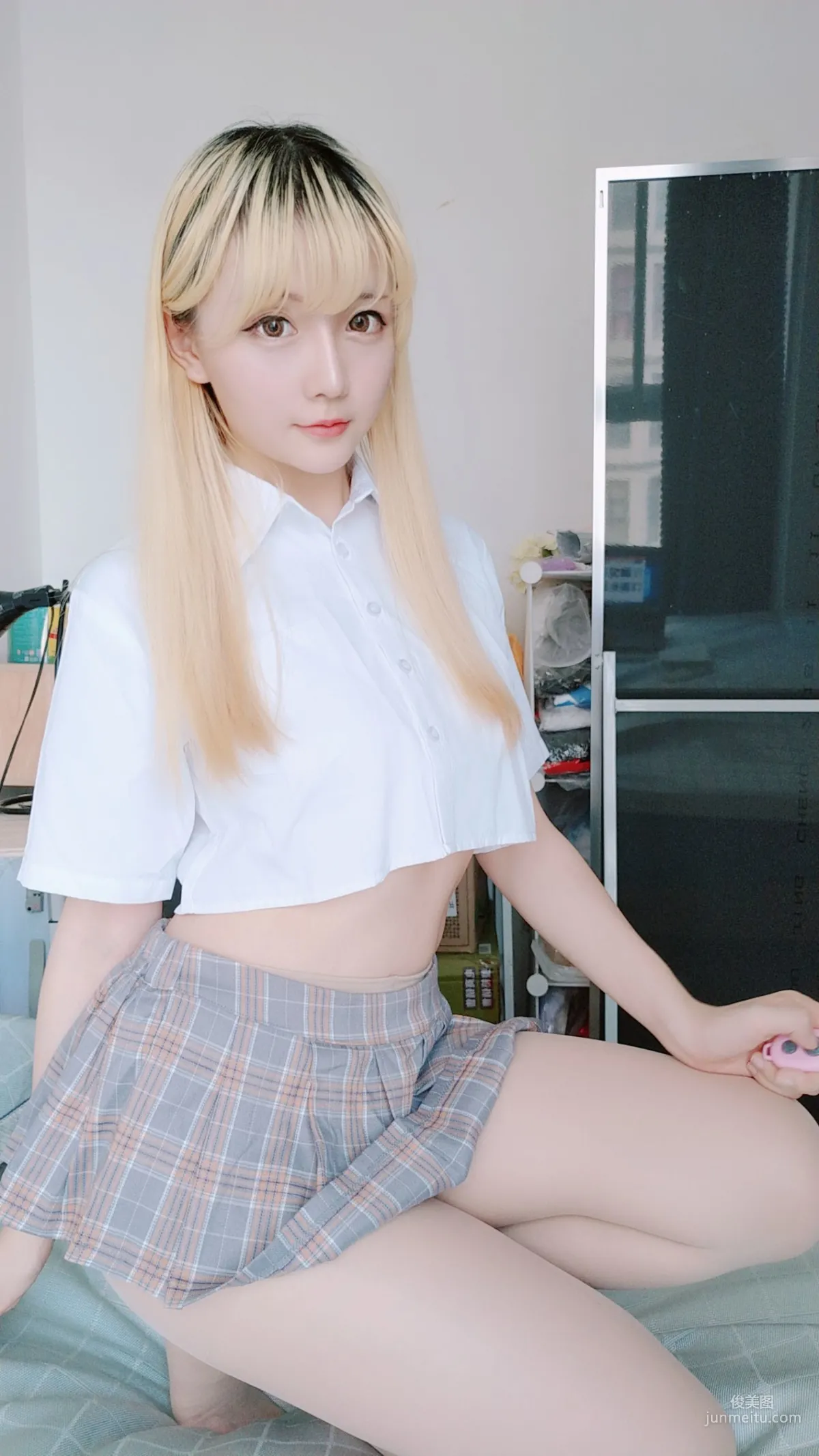 萌妹星之遲遲《短裙制服》 [福利COSPLAY] 寫真集 4