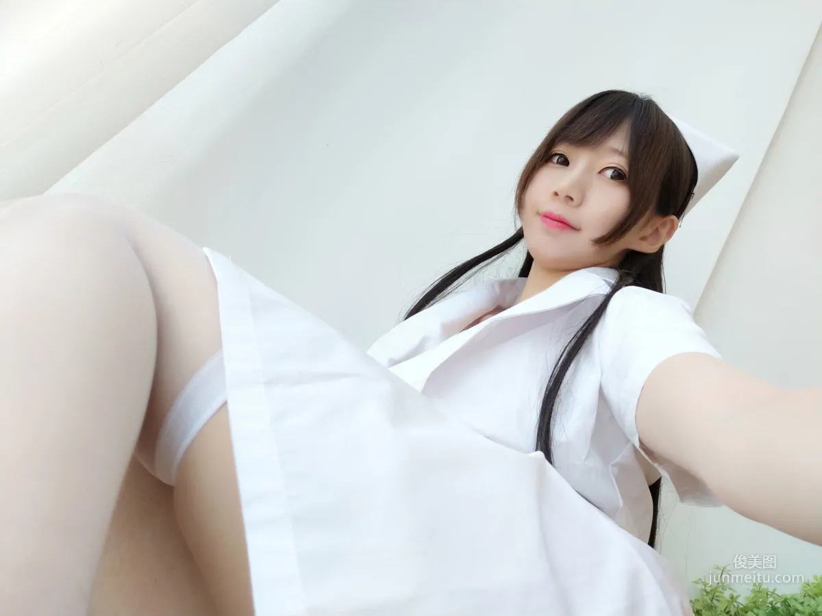 NAGISA魔物喵《自攝系列 白絲護士》 [COSPLAY美女] 寫真集 22