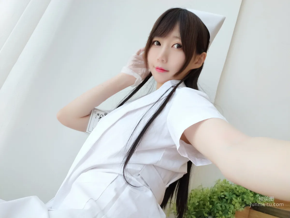 NAGISA魔物喵《自攝系列 白絲護士》 [COSPLAY美女] 寫真集 21