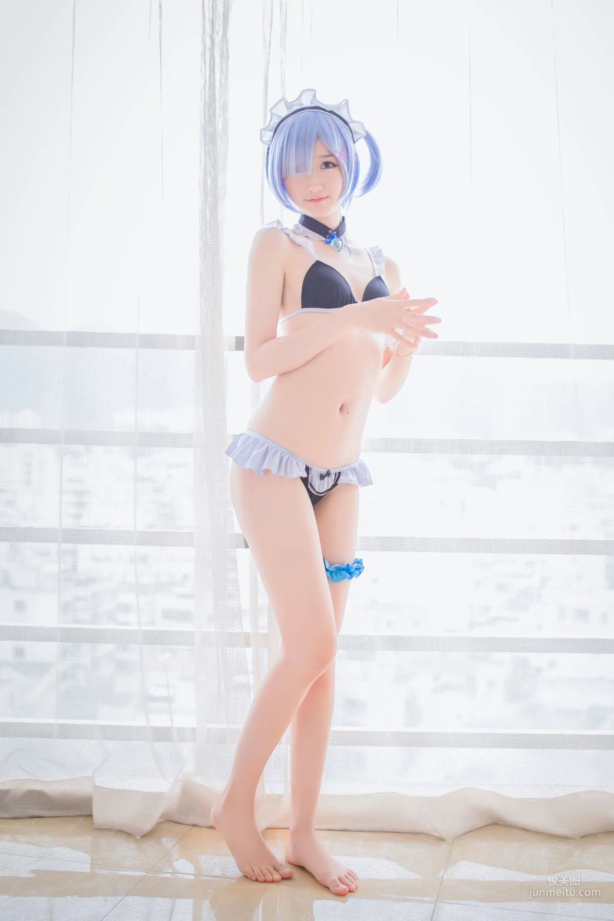木綿綿OwO《蕾姆泳裝+兔女郎》 [COSER美女] 寫真集 4