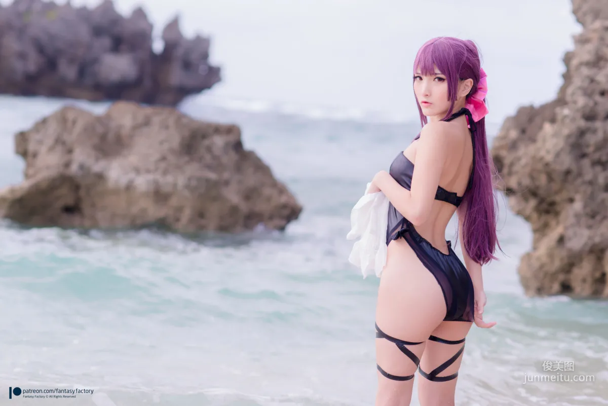 COSER小丁《海滩风情》 [Fantasy Factory] 写真集9