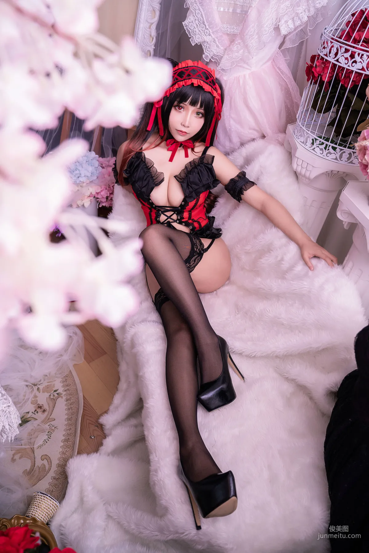 抱走莫子aa《狂三 黑色蕾絲》 [COSPLAY美女] 寫真集 36