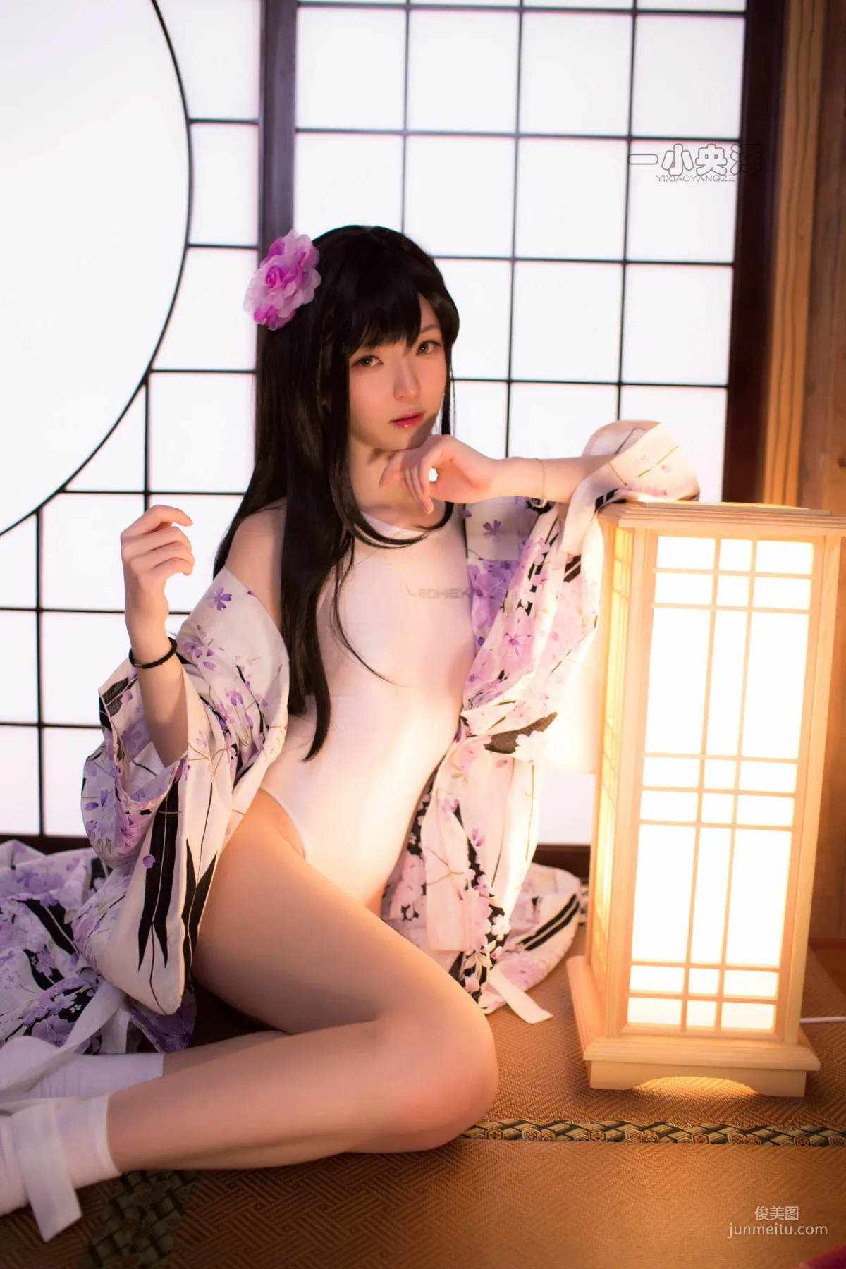 一小央澤 《和服短襪》 [COSPLAY美女] 寫真集 18