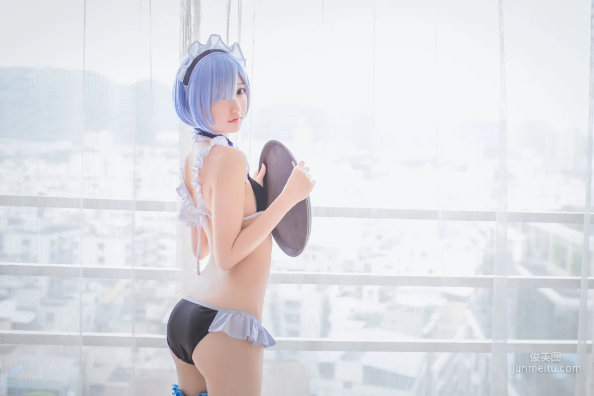 木綿綿OwO《蕾姆泳裝+兔女郎》 [COSER美女] 寫真集 3