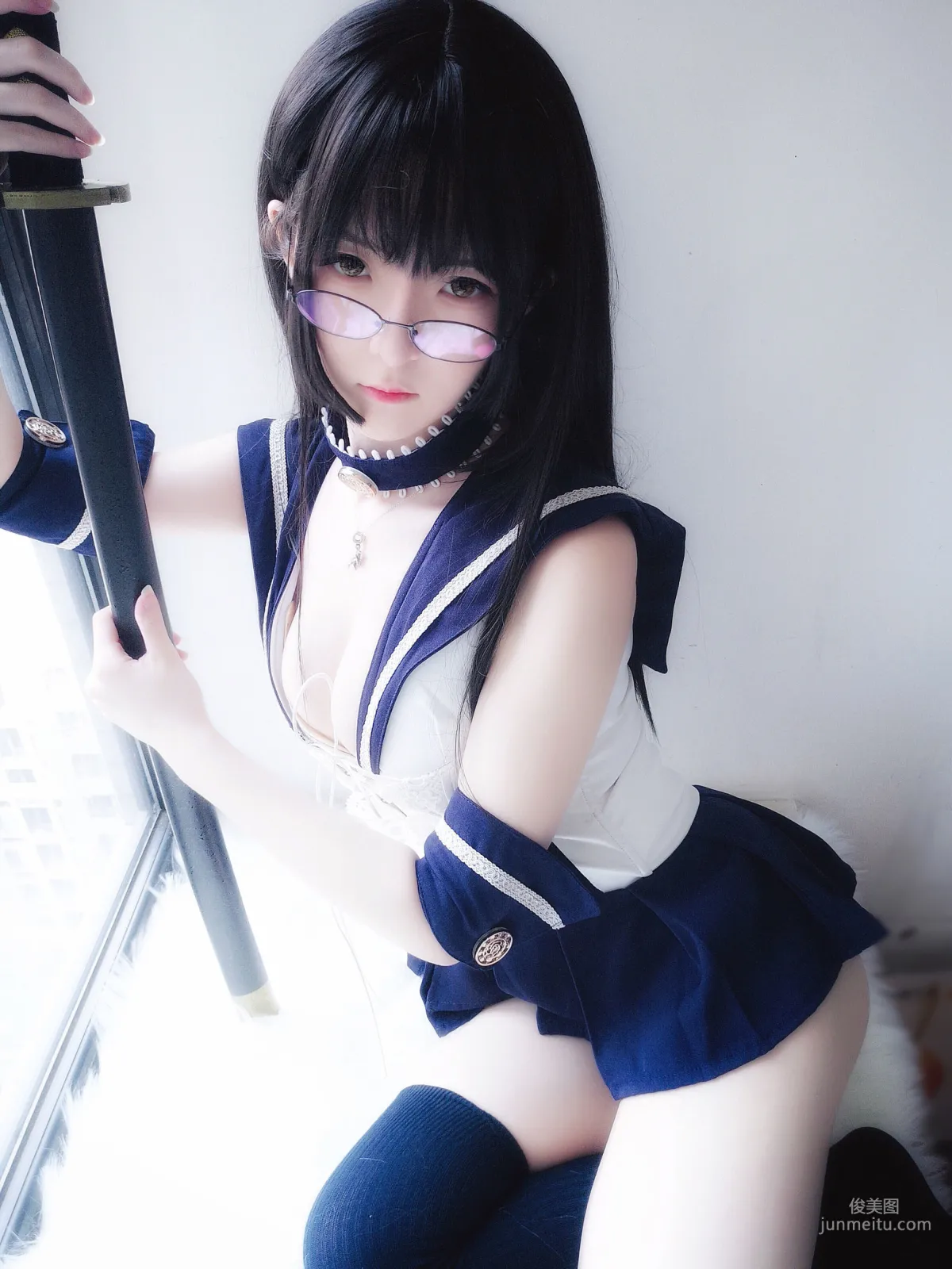 一小央澤《武士刀與水手服》 [COSPLAY美女] 寫真集 1
