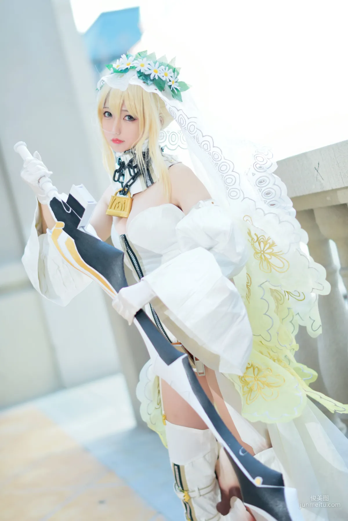 Nagesa魔物女《白衣騎士》 [COSPLAY美女] 寫真集 13