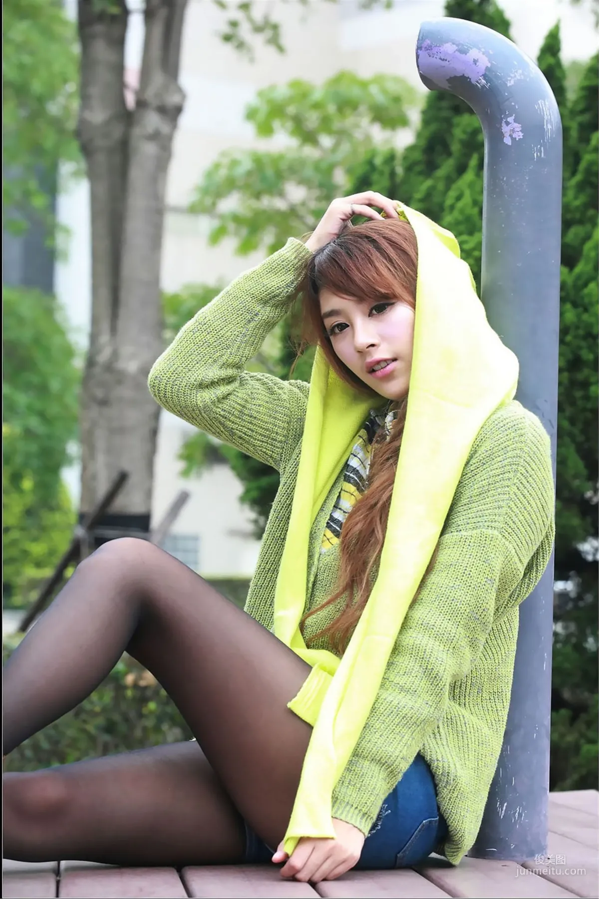 夏晴MISO《黑絲外拍》 [台灣美女] 寫真集 37
